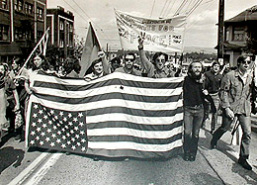 Anti-Kriegs-Demonstration 6.5.1970 in
                            Seattle