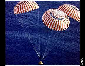 Apollo 17 Splashdown
                              / Wasserung