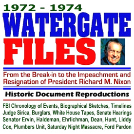 Buch "Watergate Files",
                            Buchdeckel