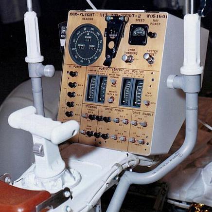 Control panel with joystick, foto no.
                            Boeing-LRV-2A299776