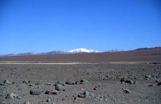 "Mondlandschaften" in Chile:
                        Atacama-Wste 11: Steinwste, Ebene