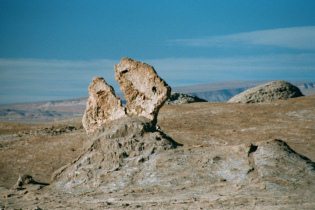 Atacama-Wste 31: Skurrile Felsen, Krater,
                        Berge