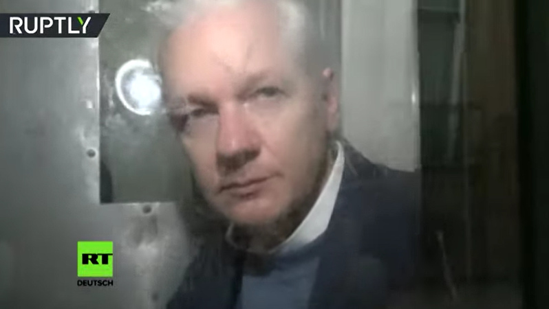 Julian Assange Portrait