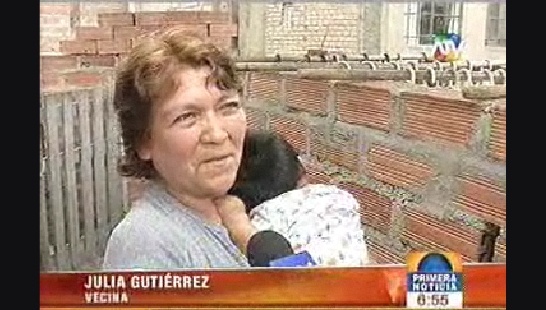 Ovi (ovni) sobre Lima, 6 de enero 2011 (07),
                  testiga Julia Gutirrez