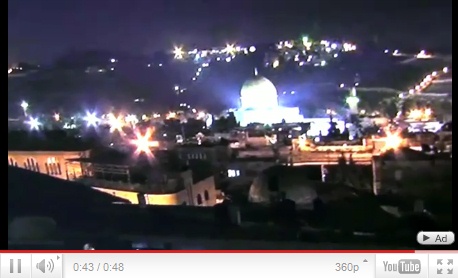 Video 03:
                    ovi (ovni) sobre Jerusaln, 28/01/2011 (08), el
                    objeto claro est girandose (04)