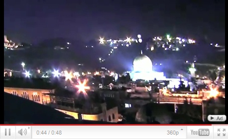 Video 03:
                    ovi (ovni) sobre Jerusaln, 28/01/2011 (09), el
                    objeto claro saliendo (01)