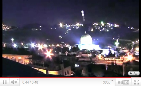 Video 03:
                    ovi (ovni) sobre Jerusaln, 28/01/2011 (10), el
                    objeto claro saliendo (02)