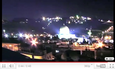 Video 03:
                    ovi (ovni) sobre Jerusaln, 28/01/2011 (12), el
                    objeto claro ha salido.