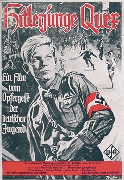 "Hitlerjunge Quex" von Schenzinger,
                Filmplakat [1] fr einen Roman, wo "bse"
                Kommunisten gegen "gute" Nazis kmpfen