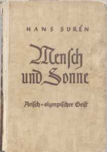 Buch von Hans Surn: "Mensch und
                Sonne"