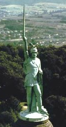 Hermann monument in Detmold