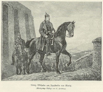 Emperor William I
                        (Wilhelm I.) in Marly in 1871