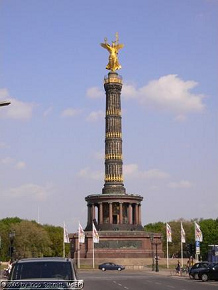 Victory column in Berlin of 1873