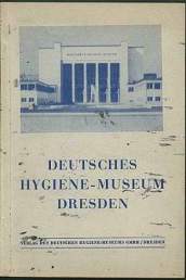 Hygiene museum Dresden, museum guide,
                            cover 1937