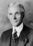 Henry Ford,
                portrait