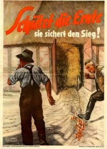 Plakat im 3R "Schtzt die
                                  Ernte, sie sichert den Sieg",
                                  1943