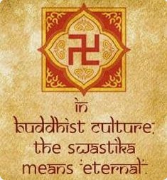 Buddhismus: Hakenkreuz (Swastika) ist ein Zeichen für die Ewigkeit