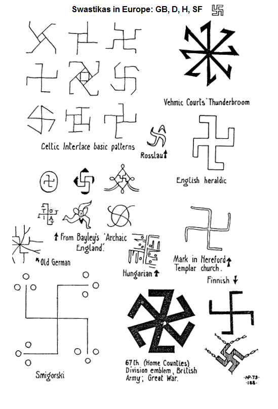 Hakenkreuze (Swastikas) als Glckssymbol im keltischen Raum