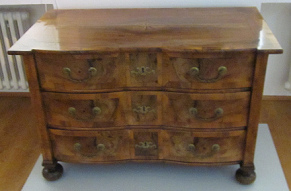 chest of
              drawers is invented in the 18th century only