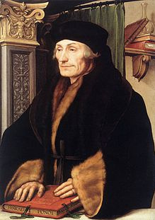 Holbein:
              Erasmus von Rotterdam