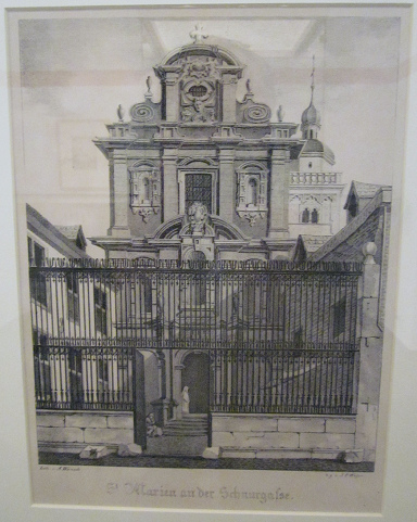 Die Barockkirche des Karmeliterklosters "Im
                Dau", fertiggestellt 1682