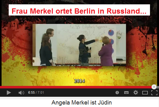 Jdin Frau Merkel ortet Berlin in
                                Russland, 2014 - das ist der Beweis,
                                dass sie nur eine Agentin ist...