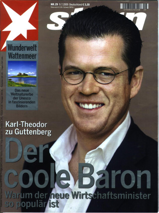 Guttenberg, der coole Baron, Stern vom
                          24.7.2009