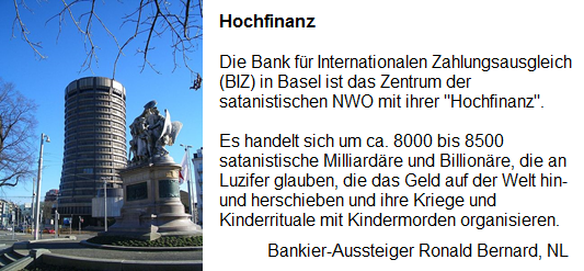 Die Bank fr Internationalen
                      Zahlungsausgleich (BIZ) in Basel in der Schweinz
                      (Schweiz)