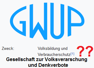 GWUP-Lge von Volksbildung und
                                    Verbraucherschutz