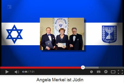 [Moses-Fantasie]-Jüdin Angela
                            [Mossad]-Merkel mit dem zionistischen
                            Bnei-Brith-Orden