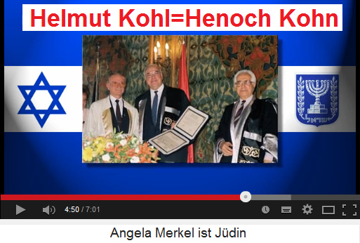 Helmut Kohl alias
                          Henoch Kohn mit dem zionistischen
                          Bnei-Brith-Orden