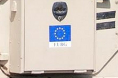 EUBG-Logo an
                EUBG-Kriegsfahrzeug