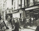 Paris, Schlangestehen ab August 1940 ca.