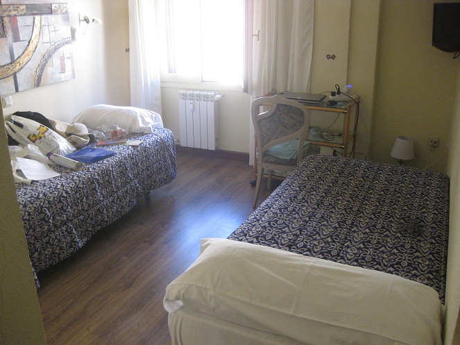 Hotel "San Antonio" in
                  Avila, das Zimmer 203