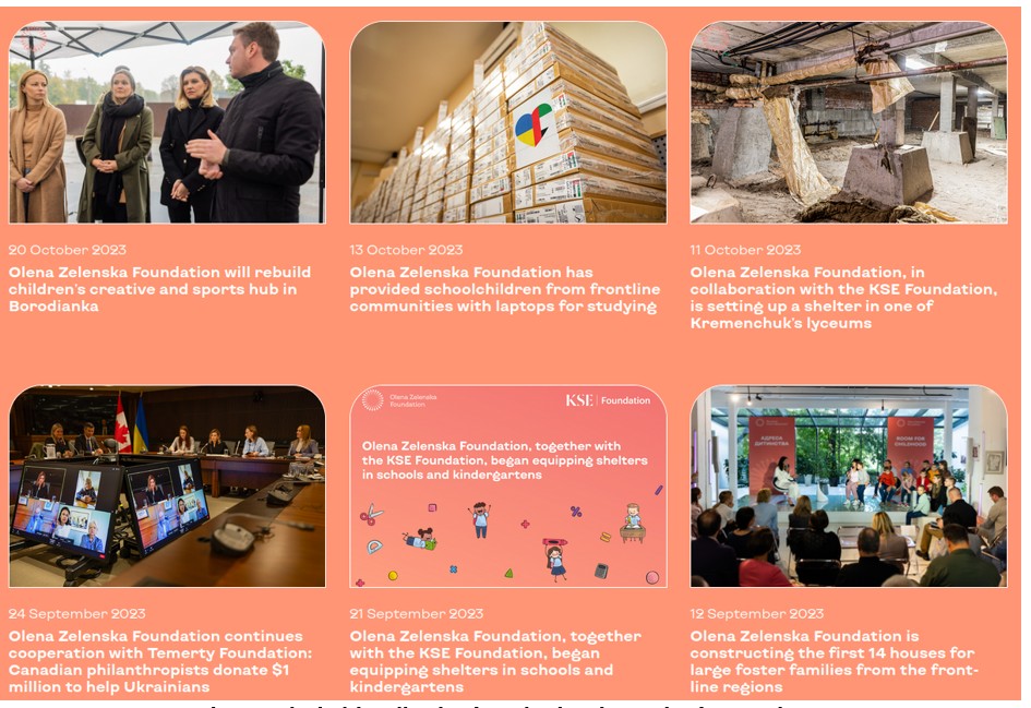 Selenski-Stiftung: Die Fassadenprojekte Selenski-Stiftung: Die Fassadenprojekte