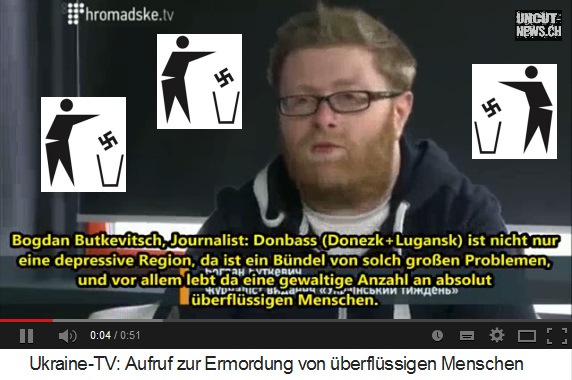 Journalist
                  Bogdan Butkewitsch: In der Region Donbass leben viele
                  "berflssige Menschen"