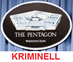 Symbol
                      des kriminellen Pentagon - Kriege organisieren
                      ohne Grenzen