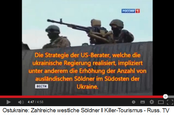 Die kriminellen
                            "US"-"Berater" wollen
                            systematisch mehr Sldner in den Sdosten
                            der Ukraine locken