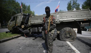 Soldat der Republik Donbass, 8.7.2014
                              ca.