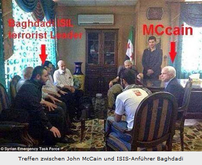 McCain mit IS-Fhrer
                                      Baghdadi