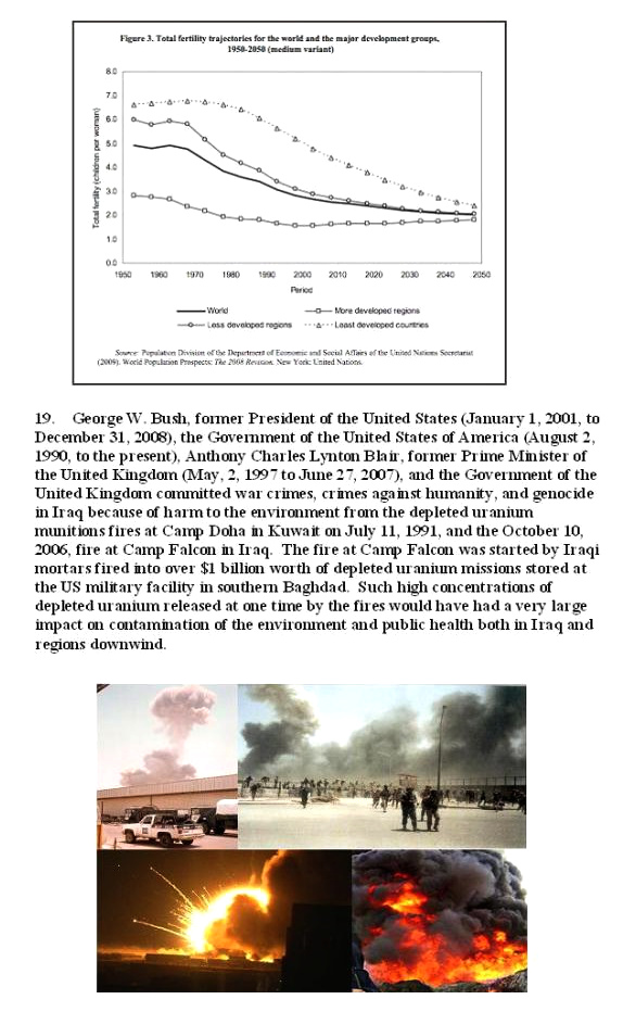 Urteil von Kuala Lumpur gegen Bush
                              und Blair wegen Uraniummunition 14