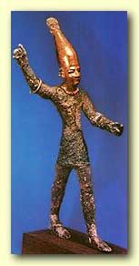 Figurine of
                        Baal