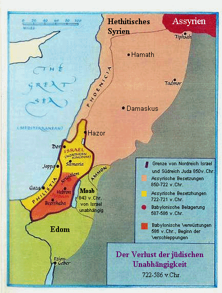 Map:
                      Israel, Judah, Aram Damascus, Phoenicia, Ammon,
                      Moab, Edom.