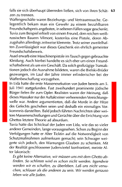 Nechama Tec: Buch: Bewaffneter
                              Widerstand, S. 63