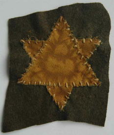 Hungary, yellow Jewish star without
                          inscription