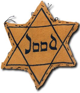 Holland, Jewish star with the inscription
                        "Jood" ("Jew")