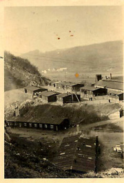 Camp Letmathe (near Hagen), barack camp
                          for French forced labourers