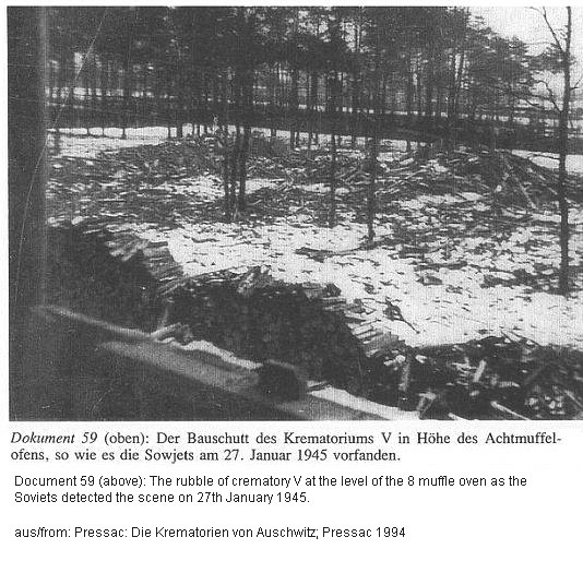 Auschwitz im Schnee Januar 1945 / Auschwitz in the
                snow January 1945