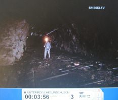 Oberammergau: Tunnelwärter
                          Heinz-Rabe im Tunnel