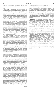 Encyclopaedia Judaica (1971): Jews in
                        Hebron, vol. 8, col. 235-236